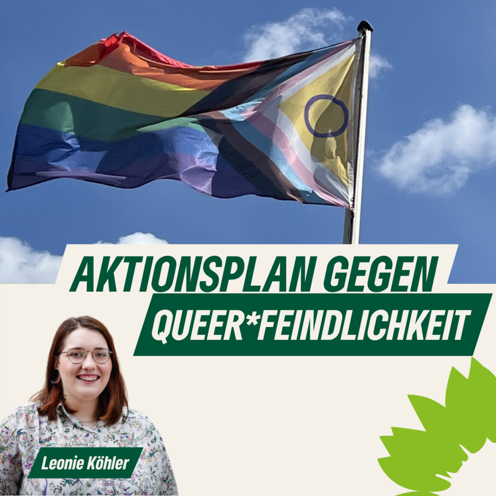 Progress Pride Flag, Porträt von Leonie Köhler