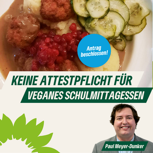 Symbolbild veganes Schulessen