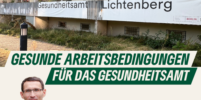 Symbolbild das alte in die Jahre gekommene Gebäude des Gesundheitsamts